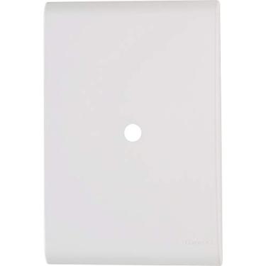 Imagem de Placa Tramontina Liz Branca 2x4 C/ Furo Central