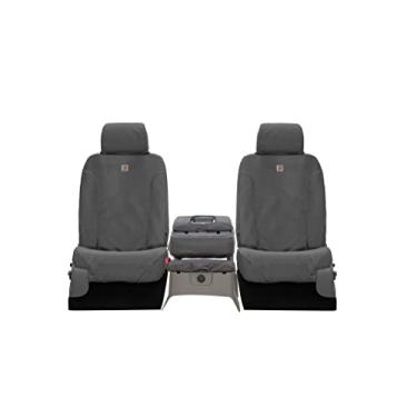 Imagem de Covercraft -SSC3446CAGY Carhartt SeatSaver capa de assento de ajuste personalizado para modelos selecionados Ford F-150 - trama de pato (cascalho)