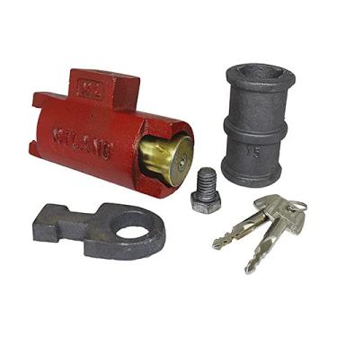 Imagem de CADEADO PORTA DE AÇO MILANO TETRA ML