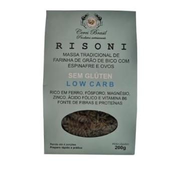 Imagem de Kit 2X: Macarrão Risoni de Grão de Bico e Espinafre Sem Glúten Ceres 200g