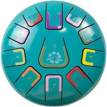 Imagem de Tambor De Língua De Aço Criativo, 8 Polegadas, 11 Tons, Tambor Etéreo, Instrumentos De Percussão, Tambor De Mão E Caixa,Estilo B,Hilarious123