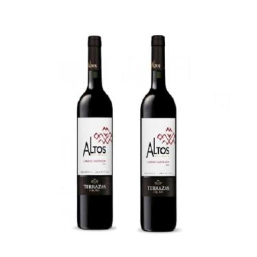 Imagem de Kit 2x Vinho Argentino Alto Del Plata Cabernet Sauvignon Garrafa 2020-750ml