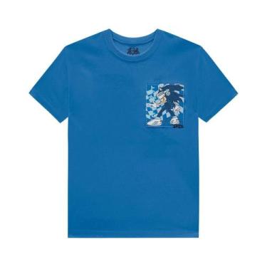 Imagem de Camiseta Infantil Menino Sonic Johnny Fox