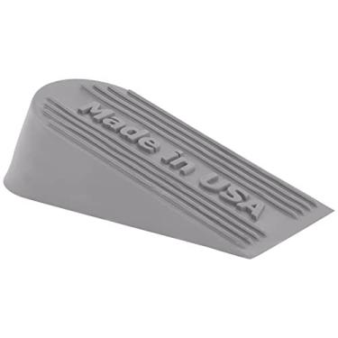 Imagem de Rolha de porta de borracha grande grande feita nos EUA - cunha de batente de porta para carpete, azulejo, piso de concreto, batentes de porta altos para parte inferior da porta - resistente para uso