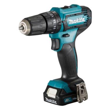 Imagem de Paraf./Furadeira de Imp. à Bateria 12V 1.5Ah com Carregador e 2 Bat. - Makita HP333DWYX3-P