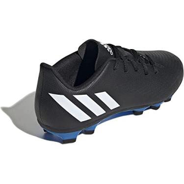 Imagem de adidas Little Kid Predator Edge.4 Núcleo flexível de solo preto/branco/vermelho vívido 12K, Núcleo preto/branco/vermelho vívido, 12 Little Kid