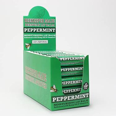 Imagem de Beekeeper Made Beeswax Bulk Lip Balm, 40 Count Peppermint | For Men, Women, and Children. Great for Gifts, Showers, & More