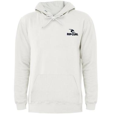 Imagem de Moletom Rip Curl Brand Stack Hood Vintage White-Unissex