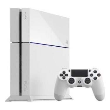 Imagem de Sony Playstation 4 Cuh-11 500gb Standard Cor  Glacier White PlayStation 4