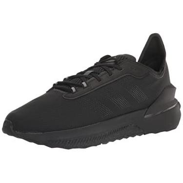 Imagem de adidas Tênis de corrida unissex adulto Avery, Preto/Preto/Carbono, 13 Women/12 Men