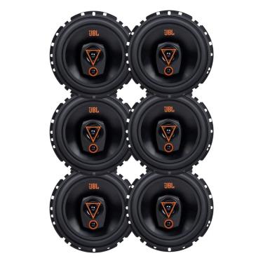 Imagem de Kit 6 Alto Falantes Triaxiais JBL 6TRMS80 80 Watts Rms