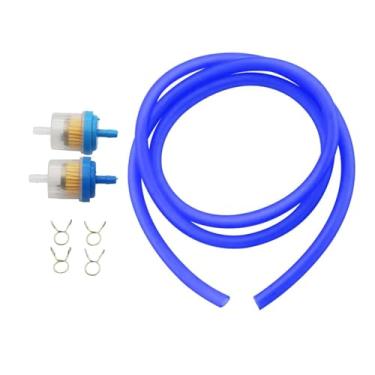 Imagem de PRO BAT OD. Linha de ventilação de combustível do carburador de 5/16 x 39'' para quadriciclo de 50cc 70cc 90cc 110cc 125cc 150cc ATV Dirt Bike Go Kart Moped Pocket Bike, azul