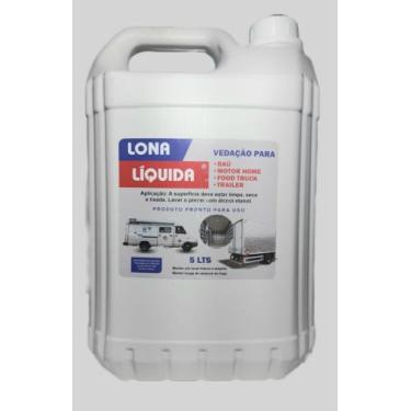 Imagem de Lona liquida impermeabilizante galã0 5 litros - Lona Líquida, Branco