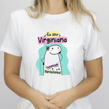Imagem de 1 Camiseta Bonequinho Flork Meme Horóscopo Virginiana Signo Virgem Sug