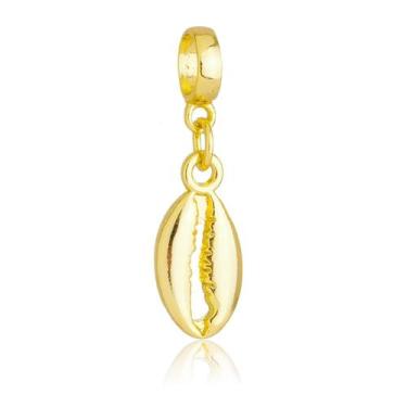 Imagem de Berloque Búzios Mar Banhado a Ouro 18k - Work Semijoias