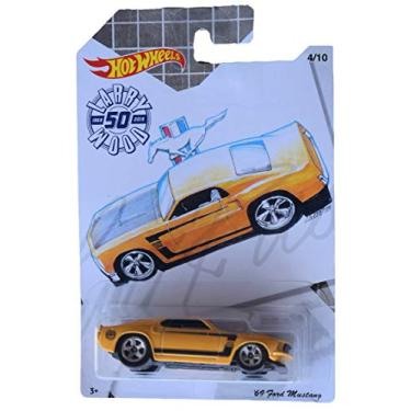 Imagem de Hot Wheels '69 Mustang 4/10 [yellow], Larry Wood 50th Anniversary