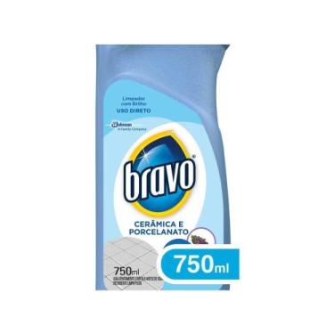 Imagem de Limpador Líquido Bravo Cerâmica e Porcelanato - 750ml