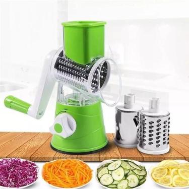 Imagem de Cortador Legume Ralador De Queijo Fatiador Verdura 3 Lâminas - SHOP AL