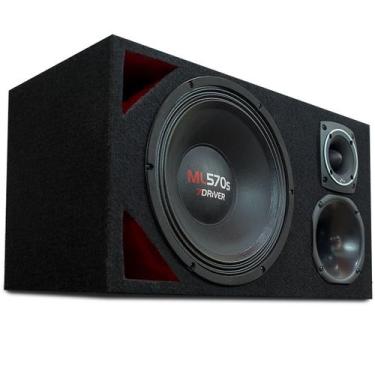 Imagem de Caixa Trio Automotivo Completa Alto Falante 7driver Ml 570 - OESTESOM
