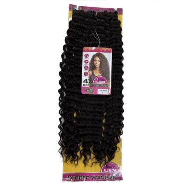 Imagem de Cabelo Deep Wave Cacheado Juliana Fio a Fio Crochet Braids 70cm - D&D 