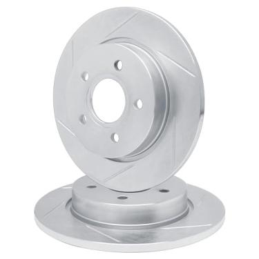 Imagem de R1 Concepts Kit de freios e rotores traseiros | Disco de freio | Rotores de freio|serve para Lexus CT200h 2009-2022; Pontiac Vibe; Toyota Corolla, Matrix, Prius, Prius Plug-In, Prius Prime