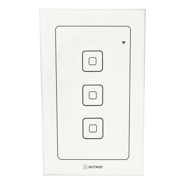 Imagem de Interruptor Inteligente Touch 3 Teclas Wi-Fi - Alexa