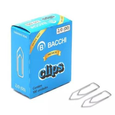 Imagem de Clips Bacchi Galvanizado em Aço Tamanhos Diversos 1/0, 2/0, 3/0, 4/0, 