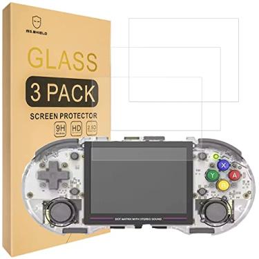 Imagem de Mr.Shield Protetor de tela para Anbernic RG353PS [vidro temperado] [pacote com 3] [vidro japonês com dureza 9H] protetor de tela