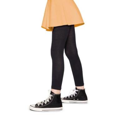 Imagem de Meia Calça Legging Lobinha- Preta - Lupo