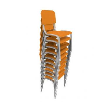 Imagem de Kit 10 Cadeiras Infantil Polipropileno LG flex Reforçada Empilhável WP