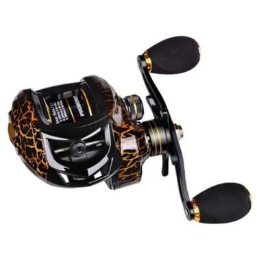 Imagem de Carretilha de Pesca Aluminio Esquerda 7.2:1 Com 18 Rolamento - A.R Var
