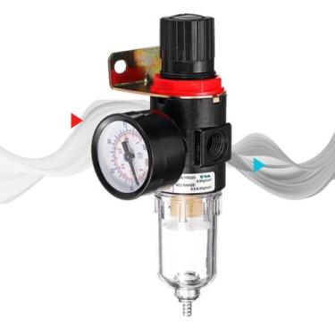 Imagem de Filtro Regulador Ar Compressor 1/4 Pressure Tekna Motomil - Bjb