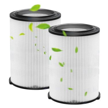 Imagem de Pacote com 2 filtros de substituição VF4000, para aspirador de pó Ridgd Standard Wet Dry 5-20 galões, Husky 6-9 Gal Vacuum & Craftsman Shop Vacuum 17816 9-17816