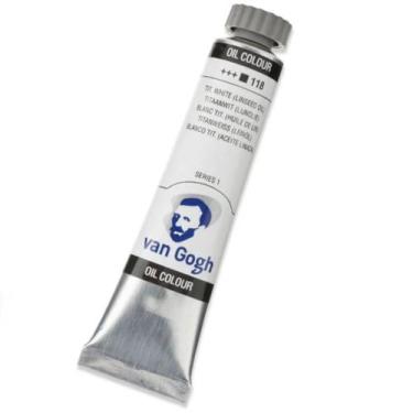 Imagem de Tinta Óleo 20 Ml Talens Van Gogh Serie 1 Tit. White (Linseed Oil) 118 