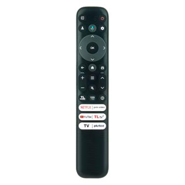Imagem de Controle remoto de substituição de voz compatível com TCL Smart Google TV 50Q550G 55S450G 55Q550G 55Q750G 55Q650G 58S450G 85QM850G 65Q750G 98QM850G 85S450G 75QM850G 55QM850G 0S4500 G 75Q650G 75S450G