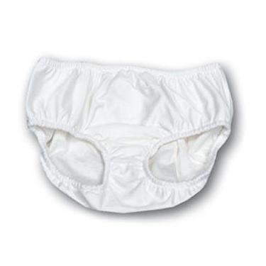Imagem de Fraldas de natação Special Needs – Fraldas de natação reutilizáveis, Branco, S-Size 8/10-Waist:18-27"; Weight: 59-74 pds