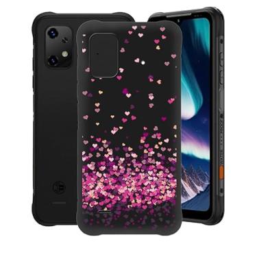 Imagem de AQGGIIXY Capa de telefone para Umidigi Bison X20 (16,6 cm), capa protetora ultrafina macia TPU à prova de choque, anti-arranhões X antiderrapante para Umidigi Bison X20 - WM85