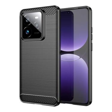 Imagem de Capas Compatível com OPPO Realme GT7 Pro,Resistente a riscos,Anti-impressão digital e proteção contra quedas.Botão de pressão flexível Proteção completa -Black