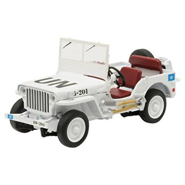 Imagem de Greenlight 1/43 Diecast Model Car - 1944 Jeep Willys UN United Nations White - Criana