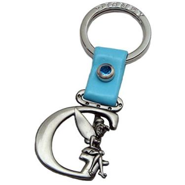 Imagem de Disney Chaveiro de estanho Peter Pan letra G Tinkerbell, Prata, P