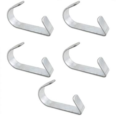 Imagem de CHENJIN Braçadeira de portão de malha de arame com tubo de diâmetro externo de 3,5 cm de diâmetro externo de metal de ferro para gaiola de cachorro braçadeira de portão de corrente para cercas