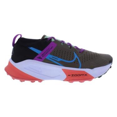 Imagem de Nike Tênis masculino Zoomx Zegama Trail tamanho 40, cor: cinza/preto-cinza, Cinza/preto e cinza, 39