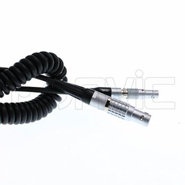 Imagem de Eonvic Cabo enrolado com código de tempo macho de 5 pinos para 4 pinos macho RED Epic Camera Ambient LOCKIT Box