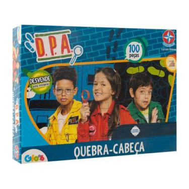 Imagem de Quebra Cabeça 100 Peças DPA  - Estrela
