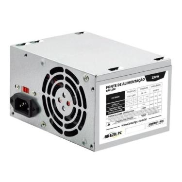 Imagem de Fonte Atx 230w Real Brazilpc 24 Pinos