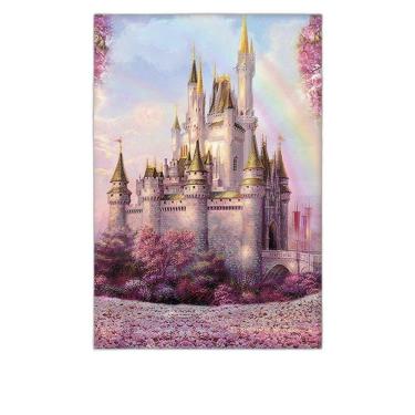 Imagem de Painel Retangular 3D Sublimado Castelo 1,5X2,2 Frt-2328