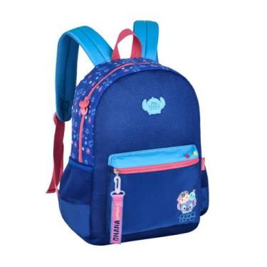 Imagem de Mochila De Costas Stitch Juvenil Passeio Tsum Tsum Meninas - Disney, A