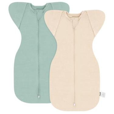 Imagem de Saco de Dormir Swaddle MEXXI para Bebê (2 Unidades) - 0,5 TOG - 6 a 9 