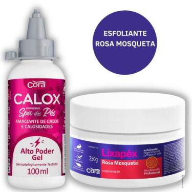 Imagem de Amaciante Calox E Esfoliante Lixapéx Rosa Mosqueta Spa Pés - Cora 