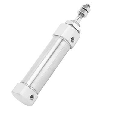 Imagem de Cilindro Pneumático, Cilindros de Ar Pneumático Mini Dupla de Ação Dupla Somente Haste de Rod Única Aço Inoxidável Equipamento de Cilindro de Cilindro de Ar Pneumático CDJ2B16